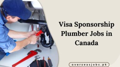 Visa Sponsorship Plumber Jobs in Canada